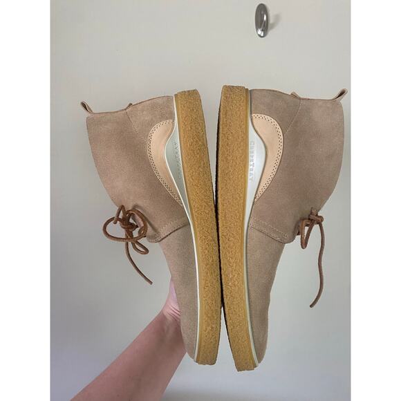 Ecco Crepetray Chukka Desert Boots Comfort Tan Cashmere Suede Men\'s Sz 12/46 main image 7